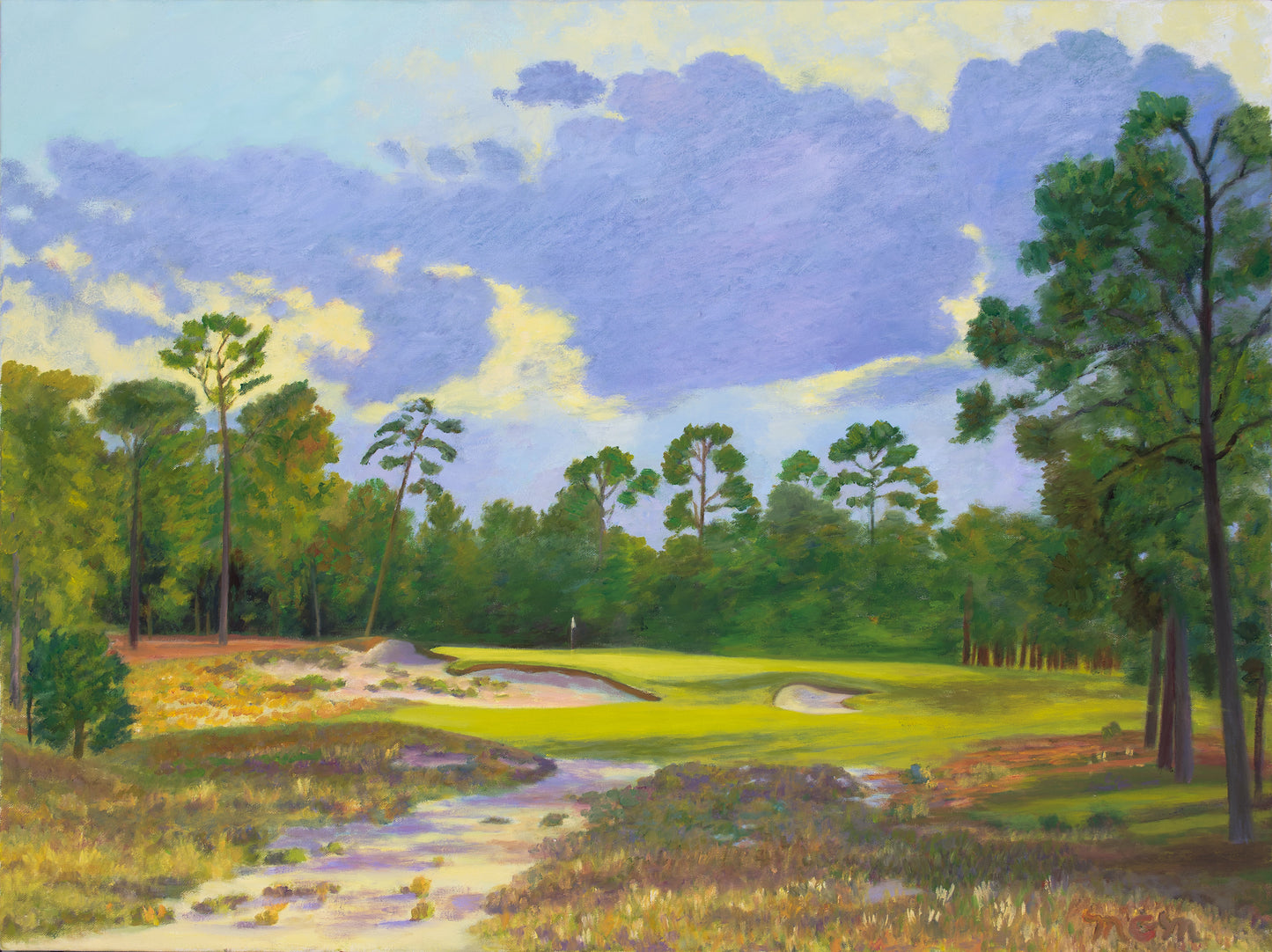 Pinehurst No.2, Signature 9th Hole